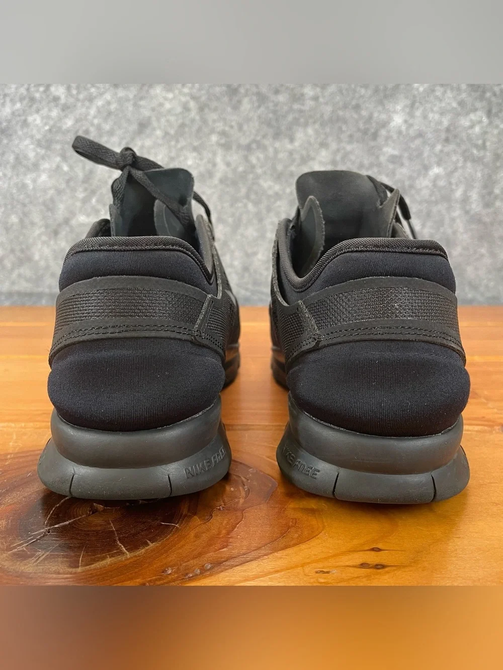 Nike Free 5.0 TR Fit 5 Shoes Womens‎ Size 7.5 Triple Black Running Comfort Gym